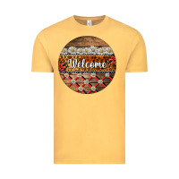 Vintage Mustard ladybug welcome ornament Vintage Tee - BarkalooDesign