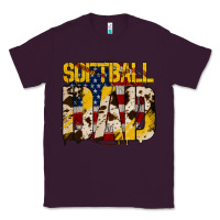 Plum softball dad Classic Tee - Jasminsmagicworld