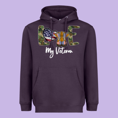 My Veteran Heavyweight Hoodie Designed By Bettercallsaul