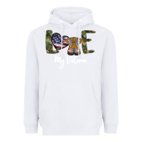 White My Veteran Heavyweight Hoodie - Bettercallsaul