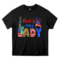 Black that's my lady 4th of july Heavy Core Tee - Zillion Design Studio