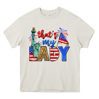 Cream that's my lady 4th of july Heavy Core Tee - Zillion Design Studio
