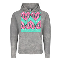 Cloud Rock Nursing Heart Seamless Pattern Vintage Hoodie - BundleAndBundleShop