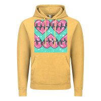 Nursing Heart Seamless Pattern Vintage Hoodie | Teevron