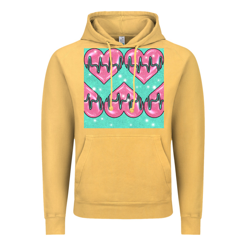 Nursing Heart Seamless Pattern Vintage Hoodie by BundleAndBundleShop | Teevron
