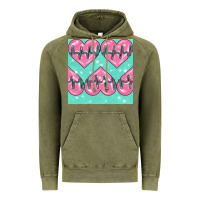 Vintage Olive Nursing Heart Seamless Pattern Vintage Hoodie - BundleAndBundleShop