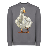 Storm american pekin duck Heavyweight Sweatshirt - LillyAllenDesigns