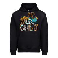 Black wild child kids car Urban Hoodie - OliviaCreatesArt