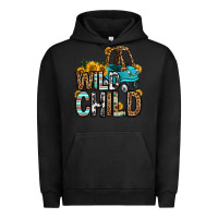 Pigment Black wild child kids car Urban Hoodie - OliviaCreatesArt