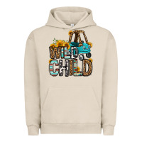 Pigment French Oak wild child kids car Urban Hoodie - OliviaCreatesArt