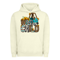 Pigment Pistachio wild child kids car Urban Hoodie - OliviaCreatesArt