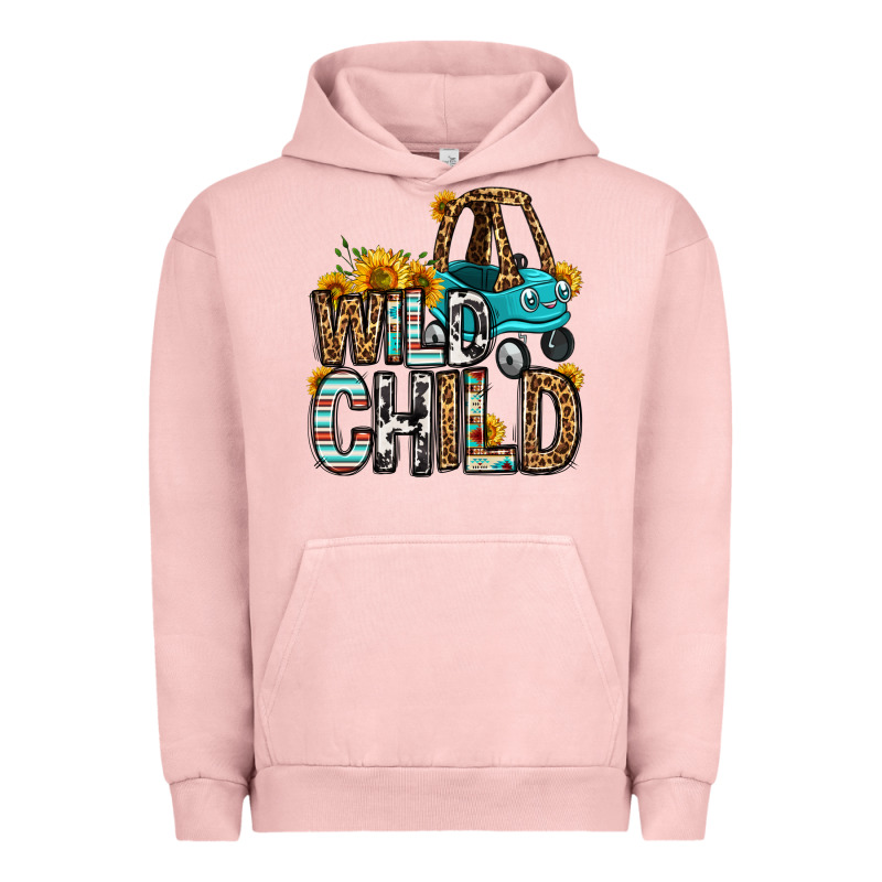 Wild Child Kids Car Urban Hoodie by OliviaCreatesArt | Teevron