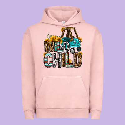 Wild Child Kids Car Urban Hoodie Designed By Oliviacreatesart