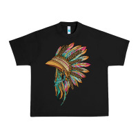 Black indian leopard headdress Urban Heavy Tee - BarkalooDesign