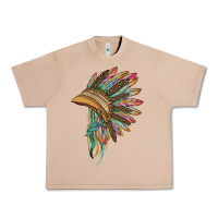 Burro indian leopard headdress Urban Heavy Tee - BarkalooDesign
