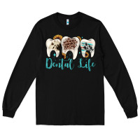 Black dental life Long Sleeve Tee - JahusDesignShop