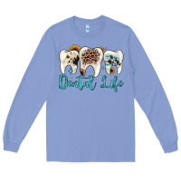 Colony Blue dental life Long Sleeve Tee - JahusDesignShop