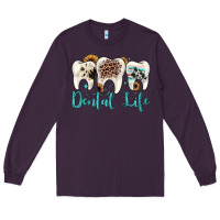 Plum dental life Long Sleeve Tee - JahusDesignShop