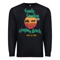 Black Family Vacation 2020 Read Or Not Virginia Beach Here We Come Premium Sweatshirt - Bettercallsaul
