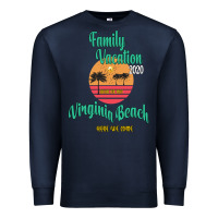 Navy Family Vacation 2020 Read Or Not Virginia Beach Here We Come Premium Sweatshirt - Bettercallsaul