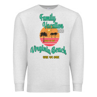 Oatmeal Heather Family Vacation 2020 Read Or Not Virginia Beach Here We Come Premium Sweatshirt - Bettercallsaul