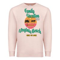 Pale Pink Family Vacation 2020 Read Or Not Virginia Beach Here We Come Premium Sweatshirt - Bettercallsaul