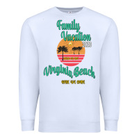 White Family Vacation 2020 Read Or Not Virginia Beach Here We Come Premium Sweatshirt - Bettercallsaul