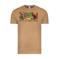 Vintage Camel Peace Love New Hampshire Red Chicken Vintage Tee - LillyAllenDesigns