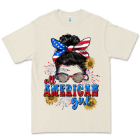 Bone All American girl 4th of July Premium Tee - CowGirlArtShop