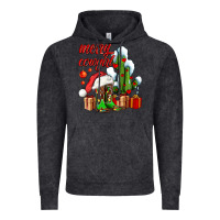 Vintage Black merry cowgirl  boots and cactus with gifts Vintage Hoodie - AdoDesignShop