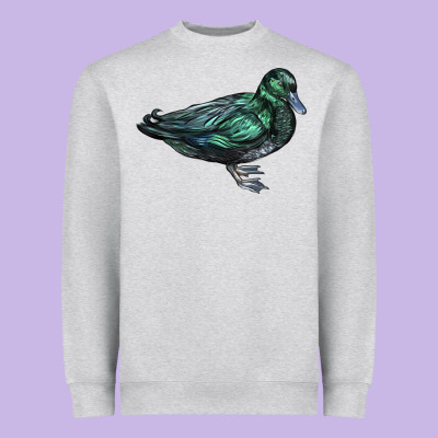East İndie Duck Heavyweight Sweatshirt Designed By Lillyallendesigns