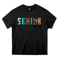 Black western senior 2022 Heavy Core Tee - RanaPortraitStore