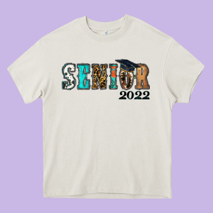 Western Senior 2022 Heavy Core Tee Designed By Ranaportraitstore