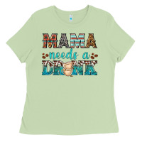 Matcha mama needs a drink Ladies Tee - texasbilliewilder