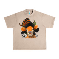 French Oak halloween witch cow Urban Heavy Tee - Jasminsmagicworld