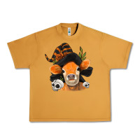 Peanut Butter halloween witch cow Urban Heavy Tee - Jasminsmagicworld
