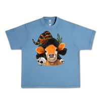 Pebble Blue halloween witch cow Urban Heavy Tee - Jasminsmagicworld