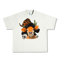 Pistachio halloween witch cow Urban Heavy Tee - Jasminsmagicworld