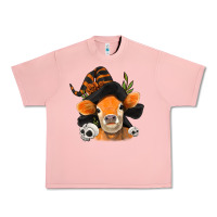 Salmon halloween witch cow Urban Heavy Tee - Jasminsmagicworld