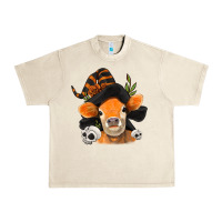 Sandshell halloween witch cow Urban Heavy Tee - Jasminsmagicworld