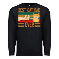 Black Best Cat Dad Ever Premium Sweatshirt - Bettercallsaul