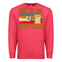 Cardinal Best Cat Dad Ever Premium Sweatshirt - Bettercallsaul