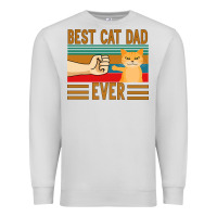 Dove Grey Best Cat Dad Ever Premium Sweatshirt - Bettercallsaul