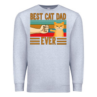 Heather Grey Best Cat Dad Ever Premium Sweatshirt - Bettercallsaul