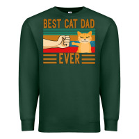 Sports Green Best Cat Dad Ever Premium Sweatshirt - Bettercallsaul