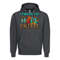 Smoke Strength Hope Faith Zipper Hoodie - BundleAndBundleShop