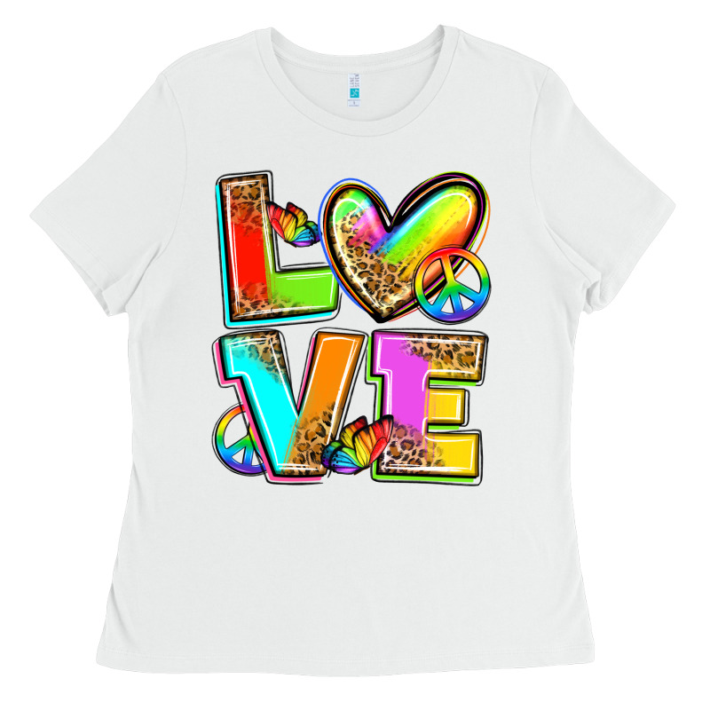Love Pride Ladies Tee by Zillion Design Studio | Teevron