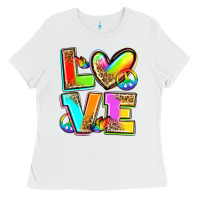 White love pride Ladies Tee - Zillion Design Studio