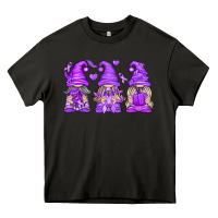 Asphalt Domestic Violence Warrior Gnomes Heavy Core Tee - texasbilliewilder