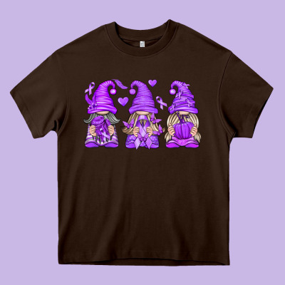 Domestic Violence Warrior Gnomes Heavy Core Tee Designed By Texasbilliewilder